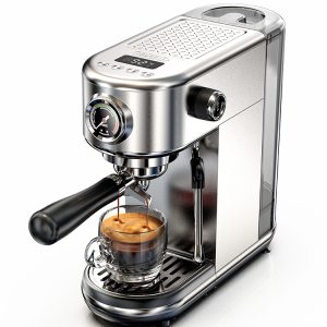HiBREW 20Bar Semi Automatic Espresso Coffee Machine Temperature Adjustable Cold/