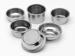 51mm Stainless Steel Coffee Filter Basket 1/2 Cup Espresso Machine Dripper Portafilter Coffee Maker Strainer Coffee Puck Screen